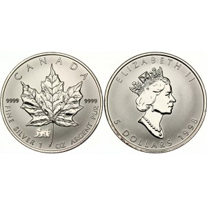 Canada 5 Dollars 1998