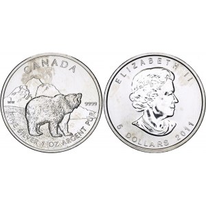 Canada 5 Dollars 2011