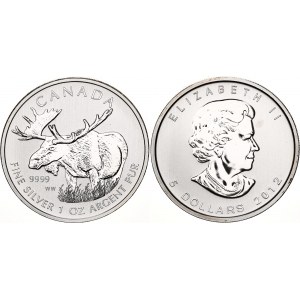 Canada 5 Dollars 2012