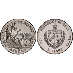 Cuba 5 Pesos 1981