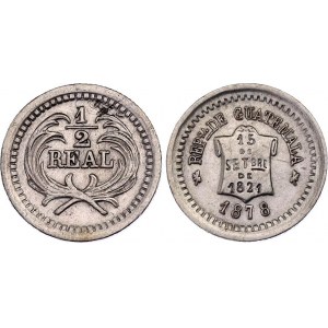 Guatemala 1/2 Real 1878