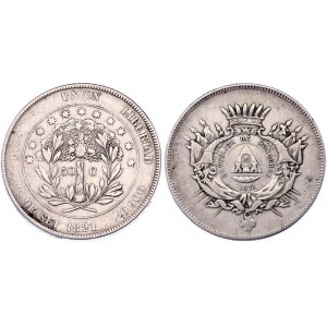 Honduras 50 Centavos 1871