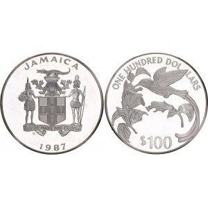 Jamaica 100 Dollars 1987 CHI