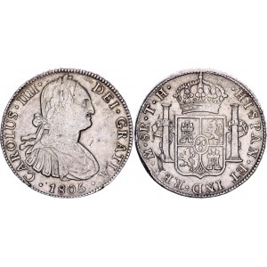 Mexico 8 Reales 1805 Mo TH