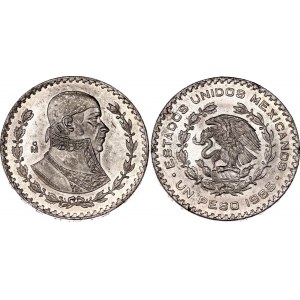 Mexico 1 Peso 1965 Mo