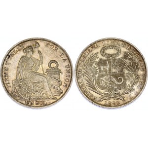 Peru 1 Sol 1893