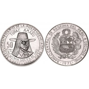 Peru 50 Soles de Oro 1971