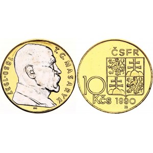 Czechoslovakia 10 Korun 1990