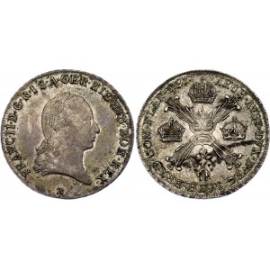 Austrian Netherlands 1/4 Kronentaler 1797 B