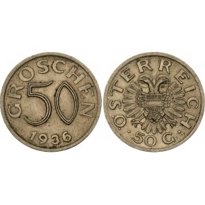 Austria 50 Groschen 1936