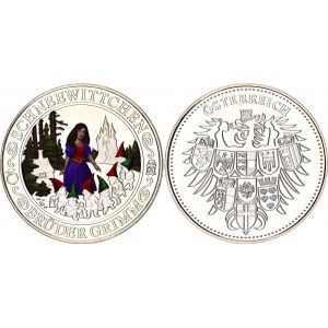 Austria Silver Medal Schneewittchen Bruder Grimm 21st Century (ND)