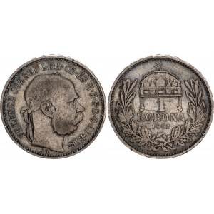 Hungary 1 Korona 1892 KB