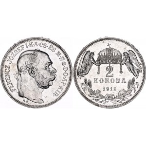 Hungary 2 Korona 1912 KB