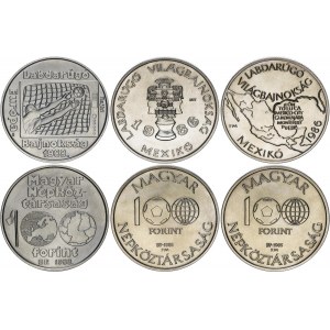 Hungary 3 x 100 Forint 1985 - 1988 BP