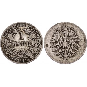 Germany - Empire 1 Mark 1877 B