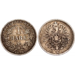 Germany - Empire 1 Mark 1878 B