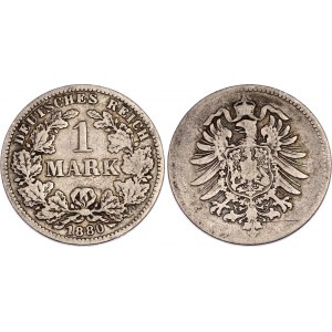 Germany - Empire 1 Mark 1880 G