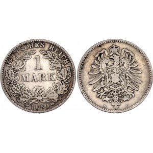 Germany - Empire 1 Mark 1880 D