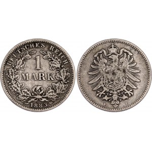 Germany - Empire 1 Mark 1883 F