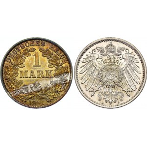 Germany - Empire 1 Mark 1914 A