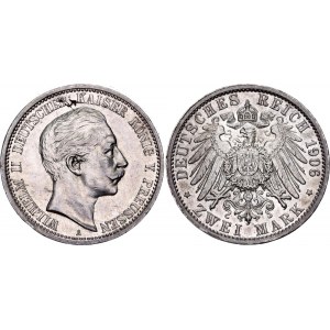 Germany - Empire Prussia 2 Mark 1906 A