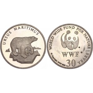 Germany - DDR Commemorative Medal WWF 30 Years - Ursus Maritimus 1986