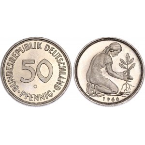 Germany - FRG 50 Pfennig 1966 G