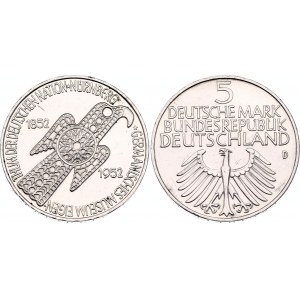 Germany - FRG 5 Deutsche Mark 1952 D