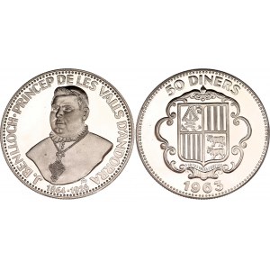 Andorra 50 Diners 1963