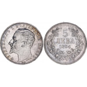 Bulgaria 5 Leva 1894 KB