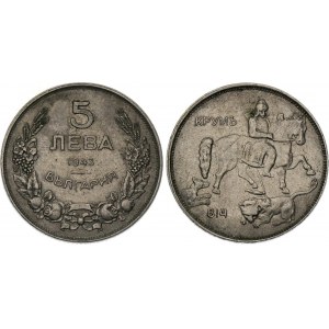 Bulgaria 5 Leva 1943