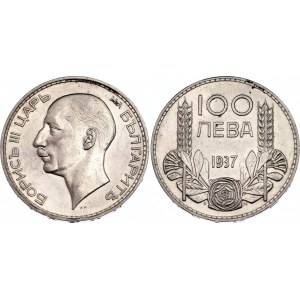 Bulgaria 100 Leva 1937 PM