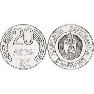 Bulgaria 20 Leva 1989