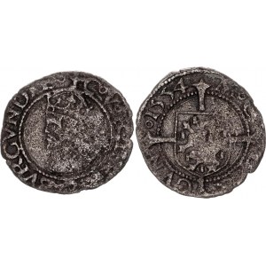 France Burgundy 1/2 Carolus 1554