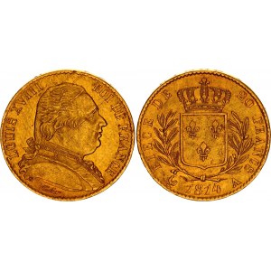 France 20 Francs 1814 A