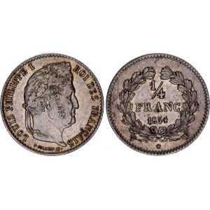 France 1/4 Franc 1834 W