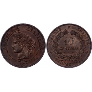 France 10 Centimes 1872 A