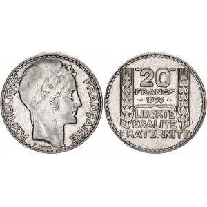 France 20 Francs 1933