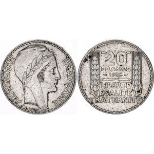 France 20 Francs 1938