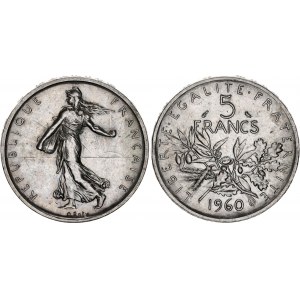 France 5 Francs 1960