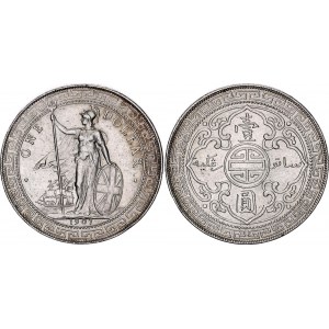 Great Britain 1 Trade Dollar 1907 B