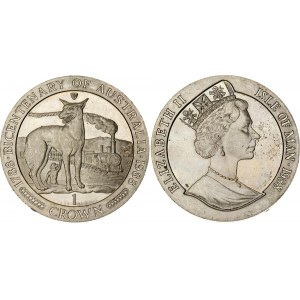 Isle of Man 1 Crown 1988