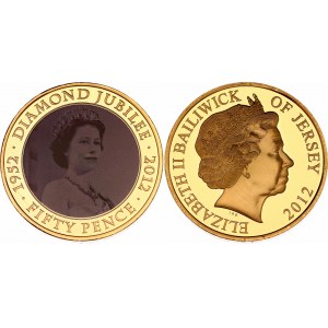 Jersey 50 Pence 2012