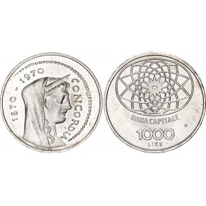 Italy 1000 Lire 1970 R