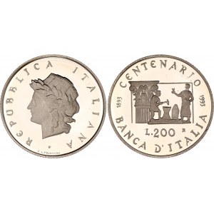 Italy 200 Lire 1993 R