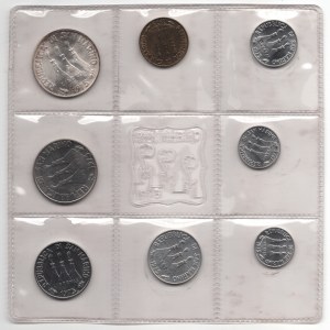 Italy Annual Coin Set 1975