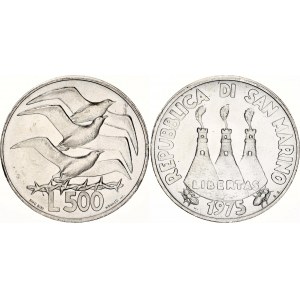 San Marino 500 Lire 1975 R