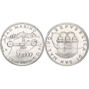 San Marino 1000 Lire 1989 R