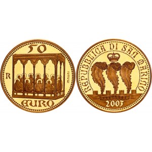 San Marino 50 Euro 2003 R