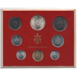 Vatican Set of 8 Coins 1972 (X)